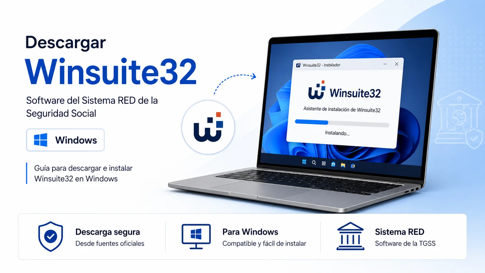 Descargar WinSuite32 9.0.0, el programa de la TGSS para envío de ficheros de cotización