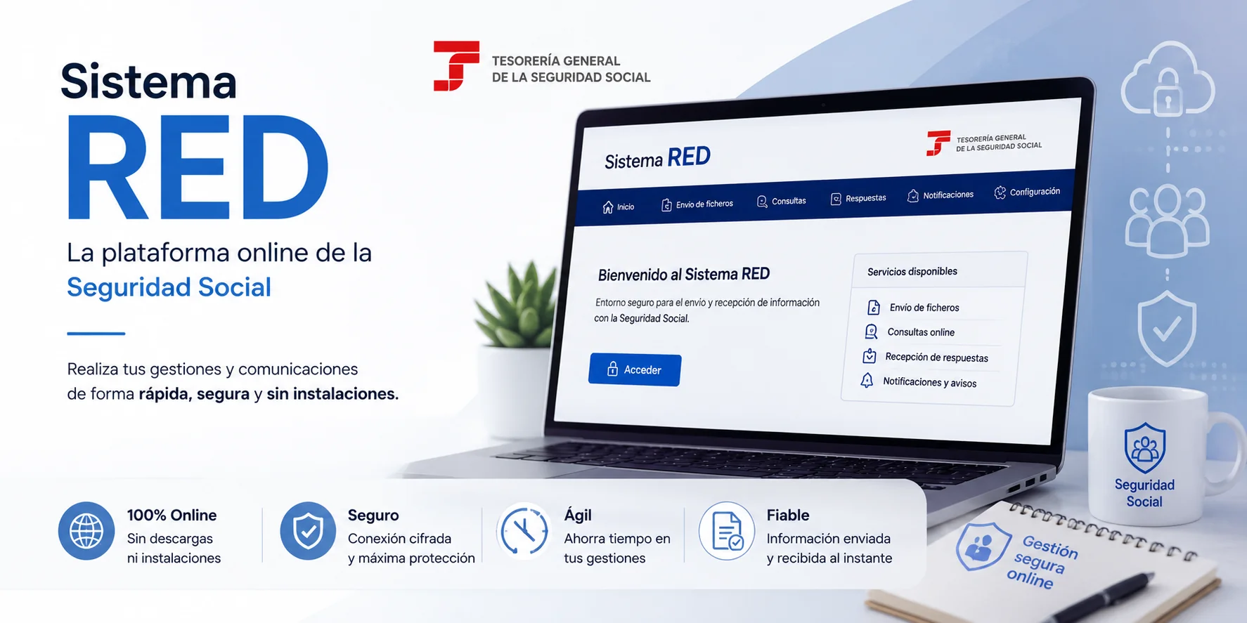 Acceso al Sistema RED de la Seguridad Social