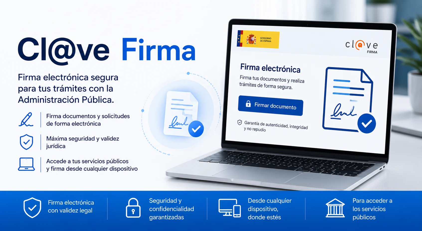 Cl@ve Firma: firmar documentos con certificados en la nube sin instalar nada
